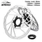 IIIPRO Bicycle Center Lock Bicycle Brake Rotor 140mm/160mm/180mm/203mm Road Bike Disc Brake Rotor