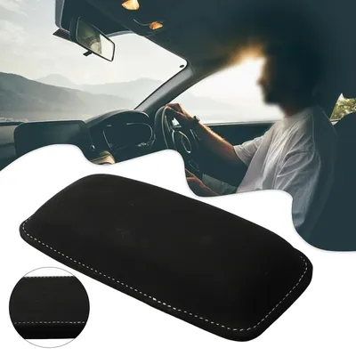 Car Knee Pad Leg Thigh Pillow Auto Head Rest Cushion Memory Foam Support Tool Car Suede Leg Pads Car