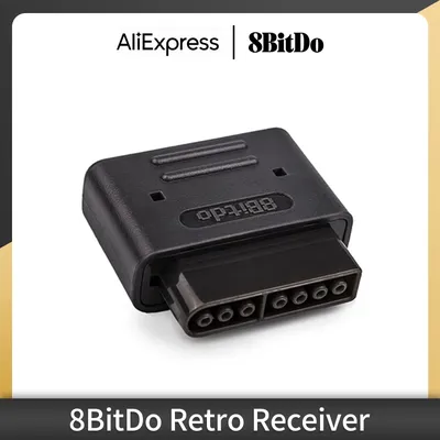 8Bitdo Bluetooth Retro Receiver Wireless dongle for SNES SFC Compatible with NES30 SFC30 NES Pro PS3