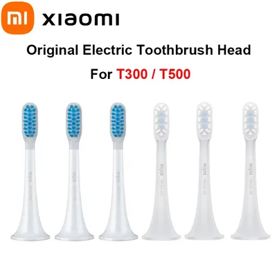 3/6PCS Original Xiaomi Mijia T300 T500 Sonic Electric Toothbrush Head Teethbrush Replacement Heads Acoustic Oral Hygiene Clean