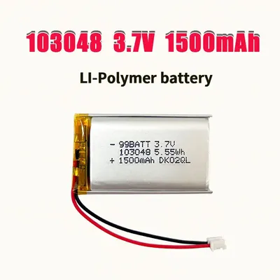 1-10pcs 103048 103050 Lipo Battery 3.7V 1500mAh Polymer Lithium Batteries for Bluetooth Speaker