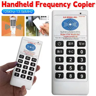 Handheld Frequency Copier 125Khz-13.56MHZ RFID NFC IC Card Duplicator IC/ID Writer Programmer