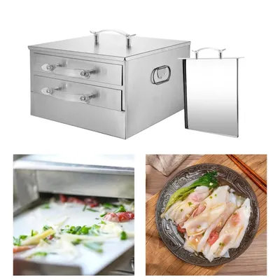 Rice Roll Steamer 2 Layers Steaming Machine for Cooking Home Use Accessories