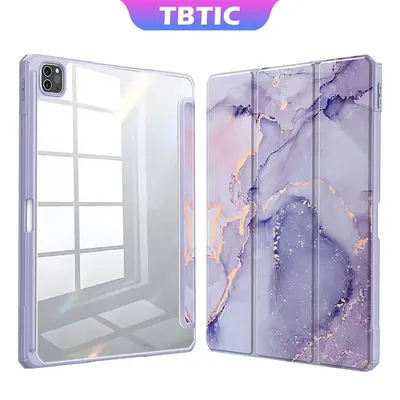 TBTIC For IPad Case With Pencil Holder Air 6 M2 Pro 11 M4 2024 Air 5 4 10.9 10th 9th 8th Gen 7th10.2