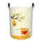 Custom Winnie Pooh Bear Cartoon Laundry Basket Foldable Clothes Hamper for Baby Kids Toys Storage