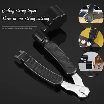 Bass 3 in1Guitar string changer Multifunction Guitar winder string For guitars banjos mandolins Accessories cutter Pin Puller