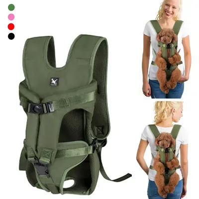 Pet Backpack Carrier For Cat Dogs Front Travel Dog Bag Carrying For Animals Small Medium Dogs