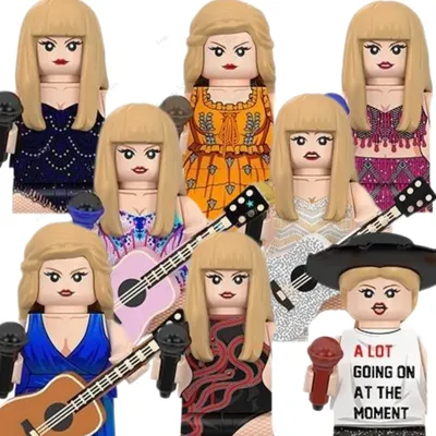 Taylor Pop Star Figure Blocks LG0105