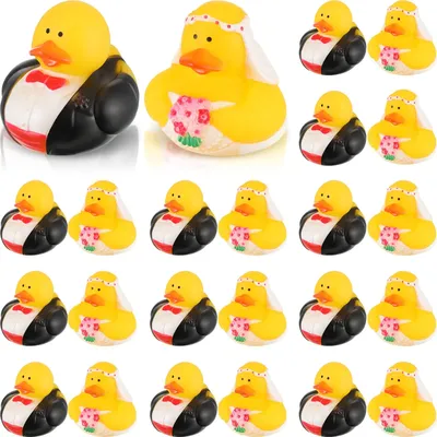 Wedding Rubber Ducks Bride and Groom Rubber Ducks Bulk Decorations Wedding Gift Bag Presents