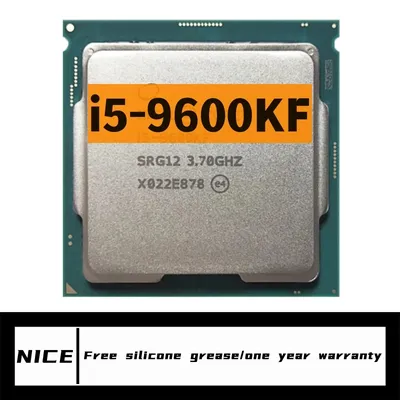 i5 9600KF 3.7 GHz Used Six-Core Six-Thread CPU 9M 95W LGA 1151