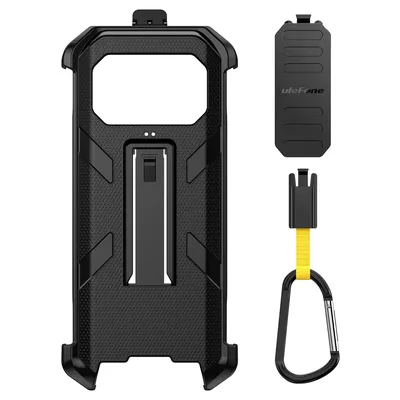 For Ulefone Armor 27 Series Back Clip Phone Case with Carabiner TPU + PC Case Protective Cover