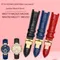 Genuine Leather Watchband for MK Mk2277 2425 Table Notch Watch Band Michael Kors Mike Coles Female Watch Strap Watch Band