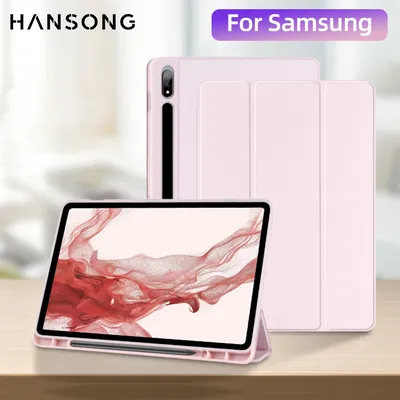 For Samsung Galaxy Tab S10 S9 S8 S7 Plus S7 FE 12.4 S7 S8 S9 11 A9 A9 Plus For Tab Case S6 Lite 10.4