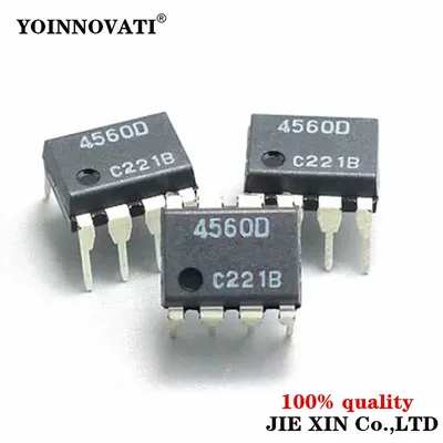 10-20pcs NJM4560D 4560D DIP-8 JRC4560D NJM4560 Inline Audio Dual Op Amp Low Noise Import Chip quality 100% new imported original