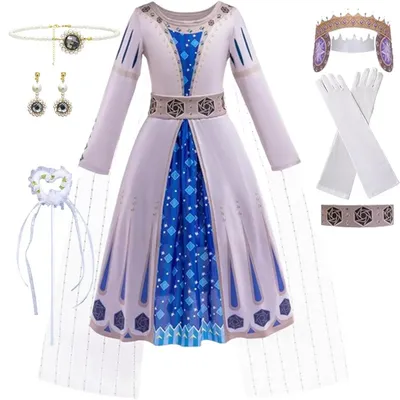 New Wish Queen Amaya costume for Little Girls Role play Party Halloween Christmas Dress Up Cosplay