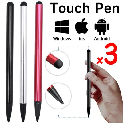 3-1Pcs Universal Phone Screen Touch Pens for Tablet IPad Cell Phone PC Capacitive Pen for Capacitive