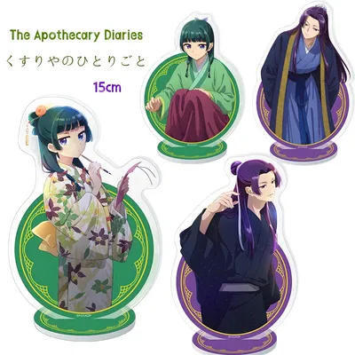 New Models The Apothecary Diaries Acrylic Stand Maomao Jinshi Gao Shun Anime Desk Display Room Decor