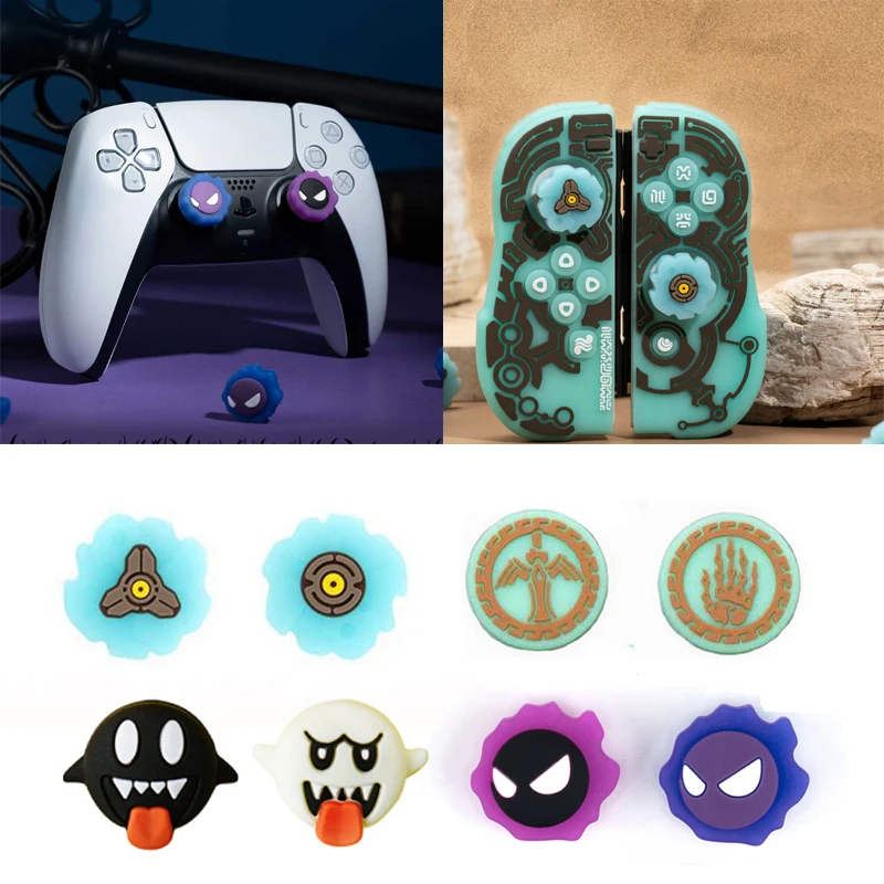Luminous Silicone Thumb Stick Grip Cap Cover For Nintendo Switch Oled NS Lite For Sony PS5 PS4 Pro PS3 Xbox One/360 Series X/S