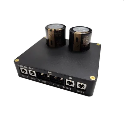 CNC Case 5V-25V 20A/40A Suitable for Switching Power Supply NAS Sound Card DAC Heaphone Amplifier