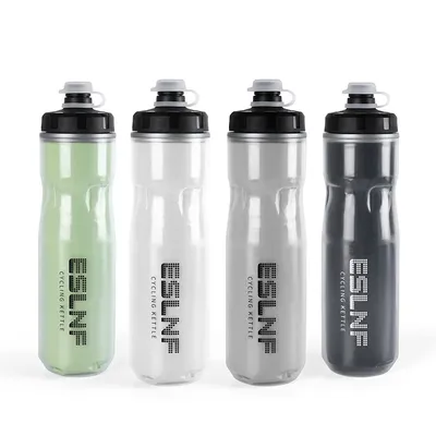 ESLNF Bike Kettle 720ml Mountain Road Bike Outdoor Cycling Kettle PP5 Squeeze Insulated Water Cup