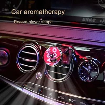 Car Air Fresheners Vent Clips Record Player Car Fresheners Album Cover Air Freshener Car Accessories