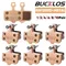 BUCKLOS Sintered-Metal MTB Brake Pads for SRAM AVID Bicycle Hydraulic Disc Brake Pads Metallic Bike Brake Pad Mountain Bike Part