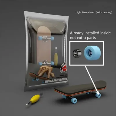 Finger SkateBoard Wooden Fingerboard Toy Professional Stents Finger Skate Set Novelty Children