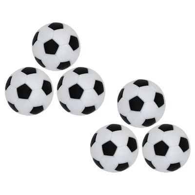 6 Pcs Mini Table Football Childrens Replaceable Soccer Balls Foosball Desktop Accessories Substitute