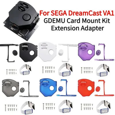 GDEMU Optical Drive Simulation Boards Remote Secure Digital Card 3D Printed Mount Kit for SEGA