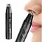 Black Electric Nose Hair Trimmer Ear and Nose Hair Trimmer Professional Painless Nose Hair Trimmer