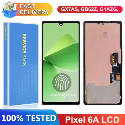 OLED Pixel 6A Display Screen Assembly for Google Pixel 6a GX7AS GB62Z G1AZG GB17L Lcd Display