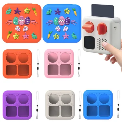 Silicone Case For Yoto Mini Kids Audio Music Player Protective Box Carrying Case Non-Slip Silicone