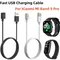 Fast Charging Cable For Xiaomi Mi Band 9 Pro/Mi Band 8 Pro Magnetic USB Charger for Xiaomi Redmi Watch 5 4 Watch3Active Chargers