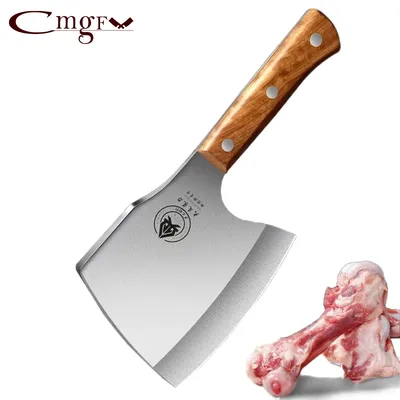 Axe bone chopping knife bone chopping knife household axe heavy duty bone chopping knife stainless