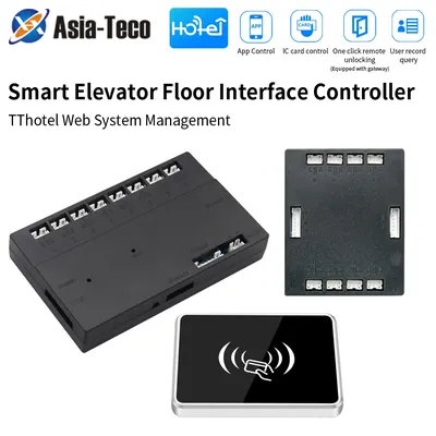 TTHotel Smart Elevator Lift Floor Access Controller 13.56Mhz RFID Elevator Floor Button Card Reader