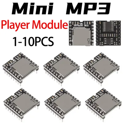 DFPlayer Mini MP3 Player Module V3.0 16P TF Card U Disk DF Player Audio Voice Module Board