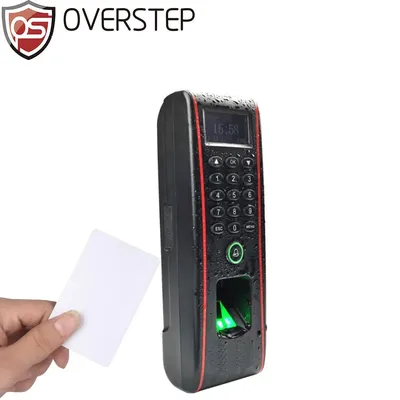 IP65 waterproof TF1700 fingerprint access control with RFID card reader TCP/IP OF107 biometric