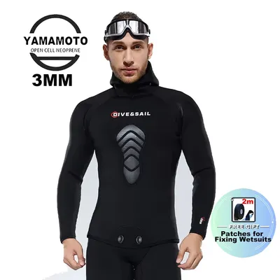 Camouflage Men's 3mm Wetsuit Open Cell Neoprene 2piece Set for Scuba, Freediving and Spearfishing