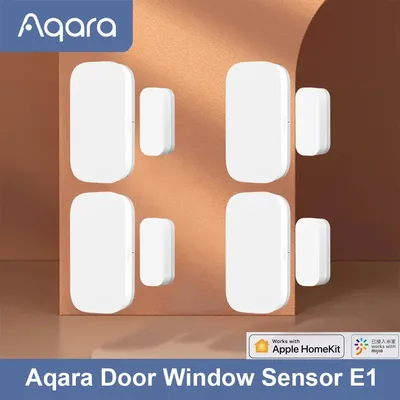 Aqara Door Window Sensor E1 Zigbee 3.0 MCCGQ14LM APP Remote Control for Smart Home Work With Xiaomi