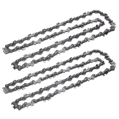 Chainsaw 14/16 Inch Metal Chainsaw Chain 52/55/57 Drive Electric Saw Drive Link Chains Accessory