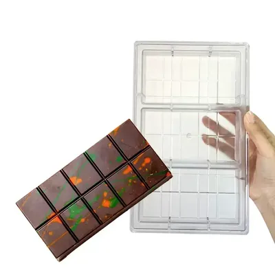Polycarbonate Chocolate Mould Professional Molds for Candy Bonbons Bar Dubai Chocolate Baking Pastry