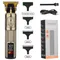 Vintage T9 hair clippers for barber shop Hair cutting machine Electric trimmer led hair clipper Dragon carving Shaver Beard