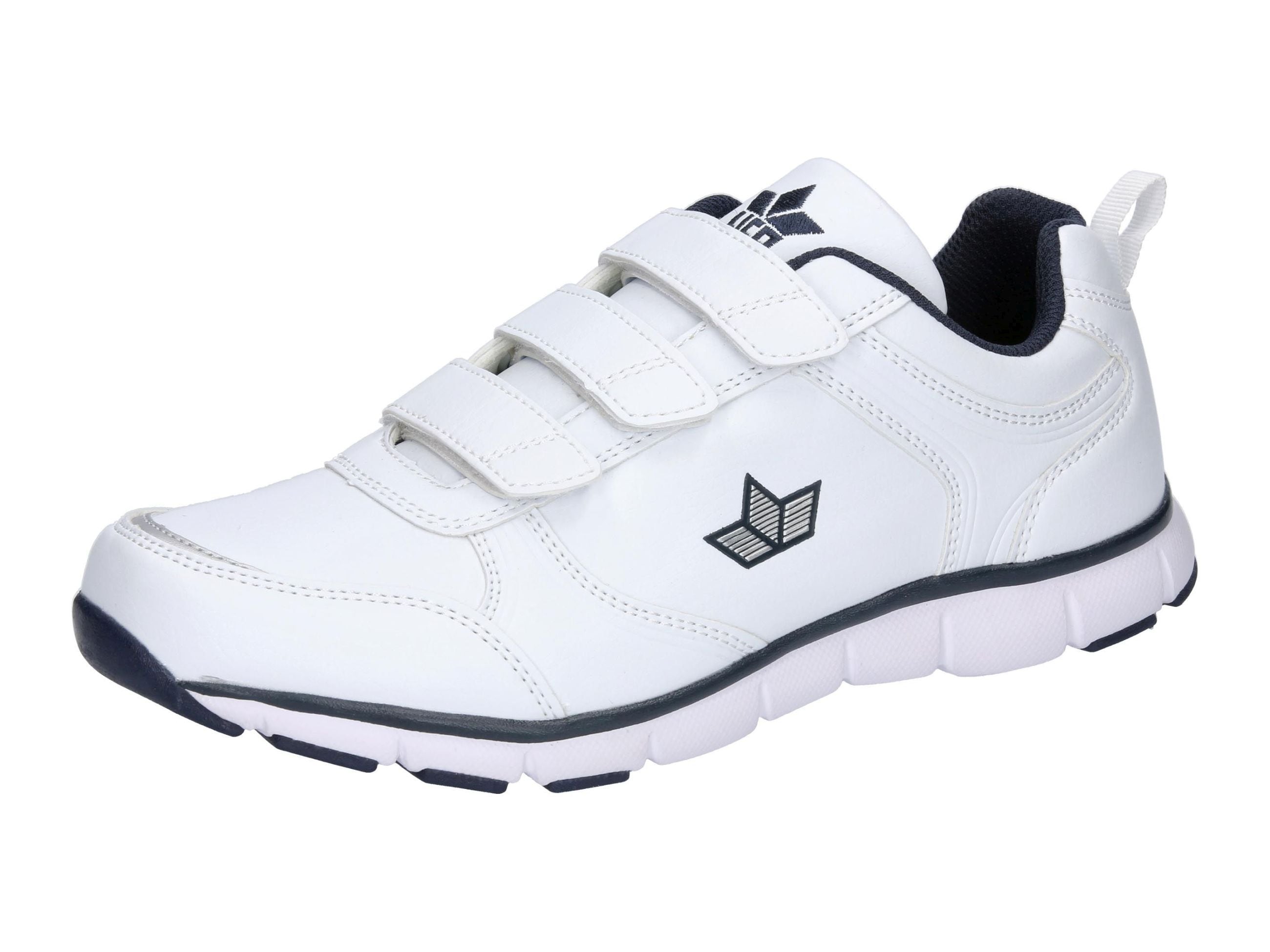 Laufschuh LICO "Joggingschuh Lionel V", Herren, Gr. 37, weiß, Synthetik, Schuhe Laufschuh