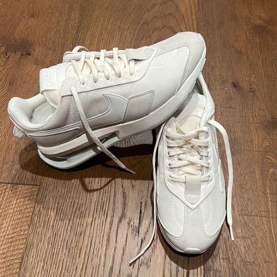 Nike Shoes | Women'snike Air Max Pre-Day Casual Shoes Size 9 | Color: Cream/White | Size: 9
