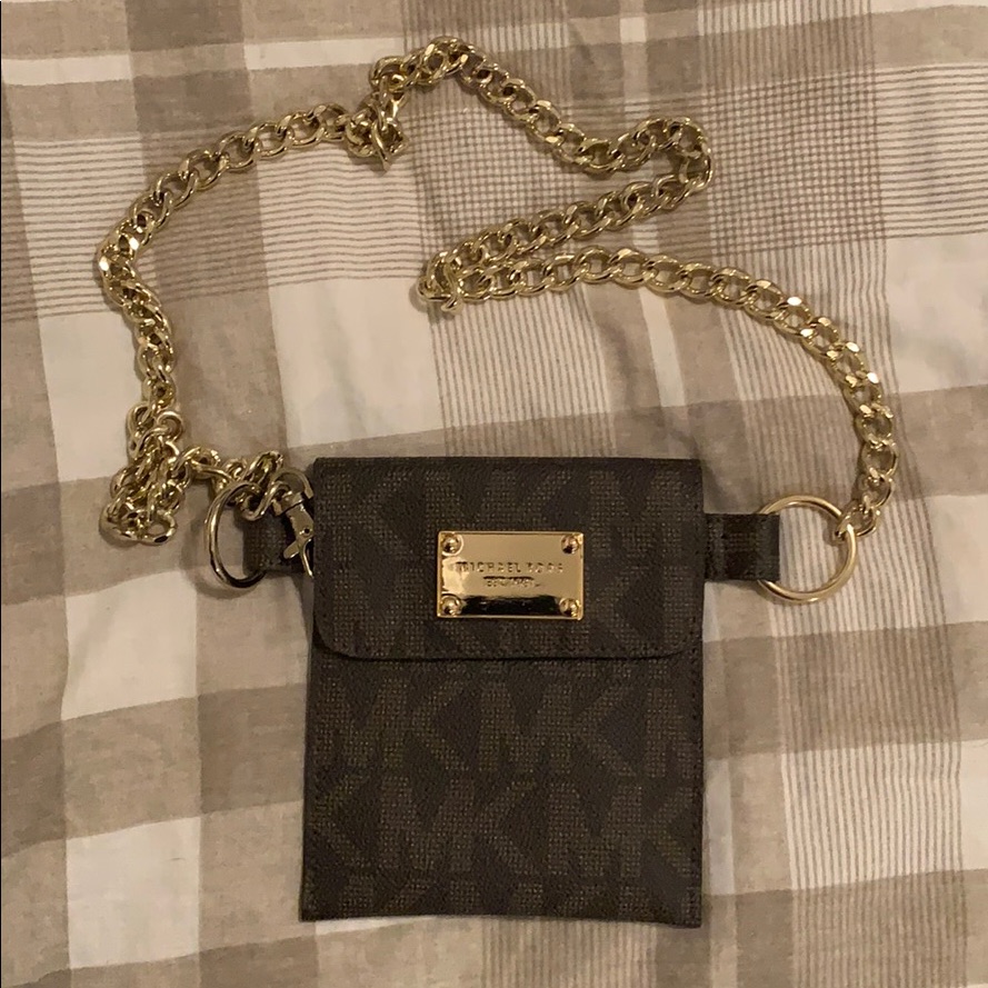 Michael Kors Bags | Waist Wallet By Mk | Color: Brown/Tan | Size: Os