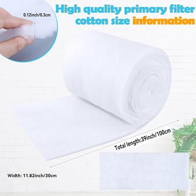TEMU 1- Filter Insert Material For Air Purifiers, Hvac, And Fans - Compatible With Filters - Replacement Filter Material Kit Image