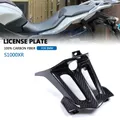 Portatarga per BMW S1000XR S1000 XR 2015 2017 2018 2019 100% fibra di carbonio targa carenatura accessori moto