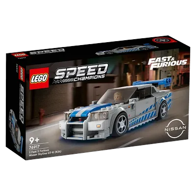 Lego Speed 76917 Nissan Skylinegt-R Zusammengebautes Bausteinspielzeug für Jungen und Kinder zum Tag Image