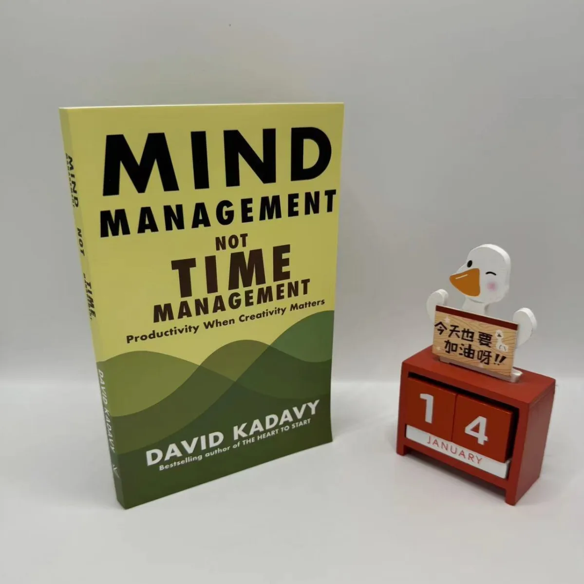 Mind Management Not Time Management von David Kadavy Productivity When Creativity Matters Book Image