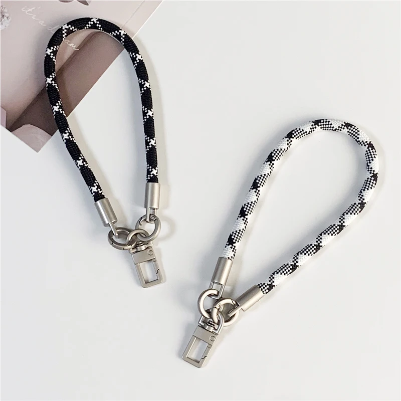 Kreative Telefon Lanyard Handgelenk Strap Lanyard Tragbare Schlüsselbund Hängen Seil Hohe Qualität Mode Anti-verloren Armband Kurze Seil